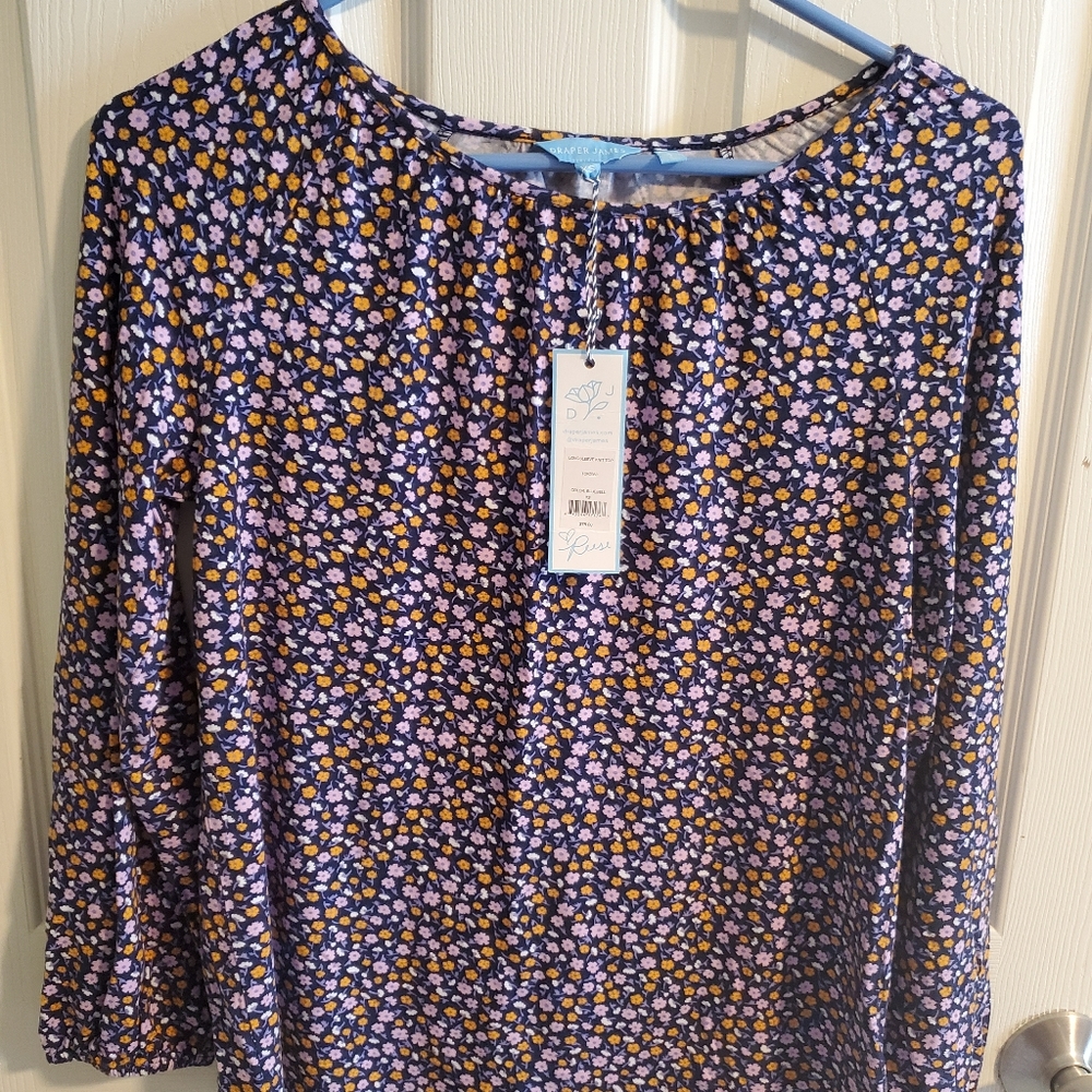 Draper James long sleeve top